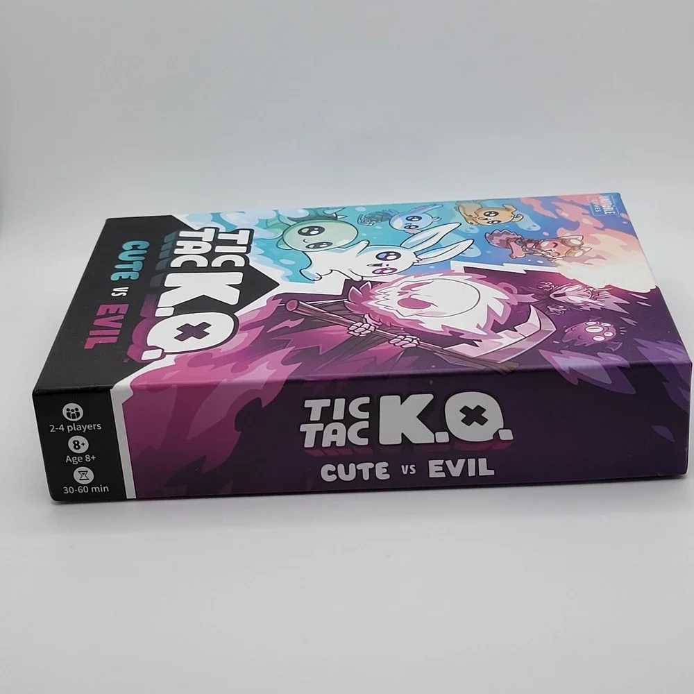 Tic Tac K.O.‎ Cute vs Evil Card Game NEW 2–4 Players Ages 8+ Unstable Games